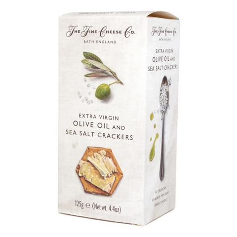 Extra Virgin Olive Oil and Sea Salt Crackers