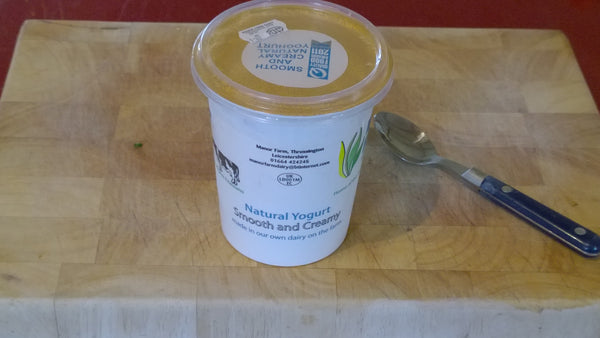 Smooth and Creamy Natural Yogurt