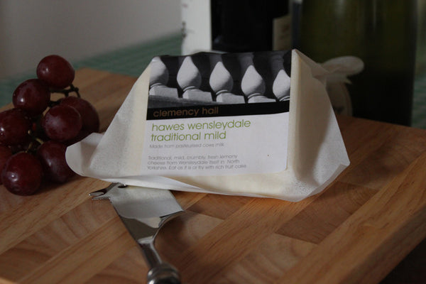 Traditional, locally sourced Wensleydale cheese