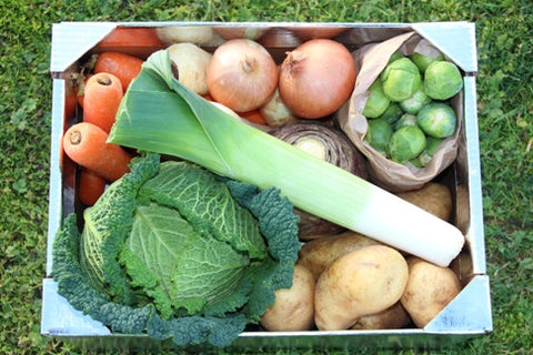 Christmas Mixed Veg, Salad & Fruit Box